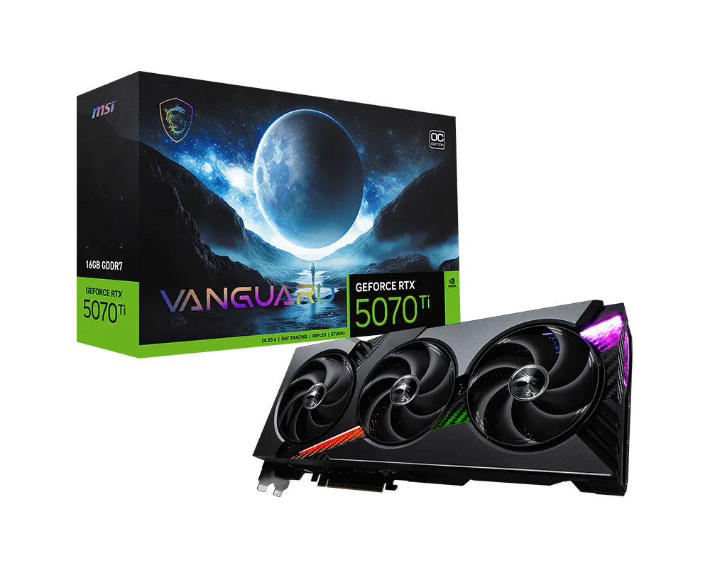 MSI GeForce RTX 5070 Ti 16G VANGUARD OC